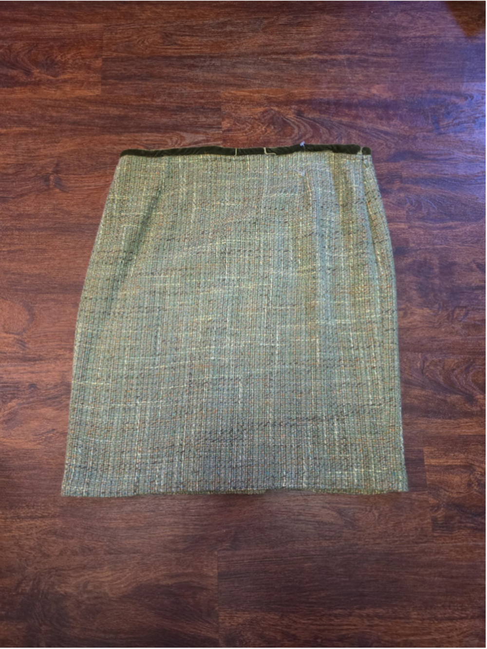 Cynthia Steffe Green Multi Skirt size 14 NWT
